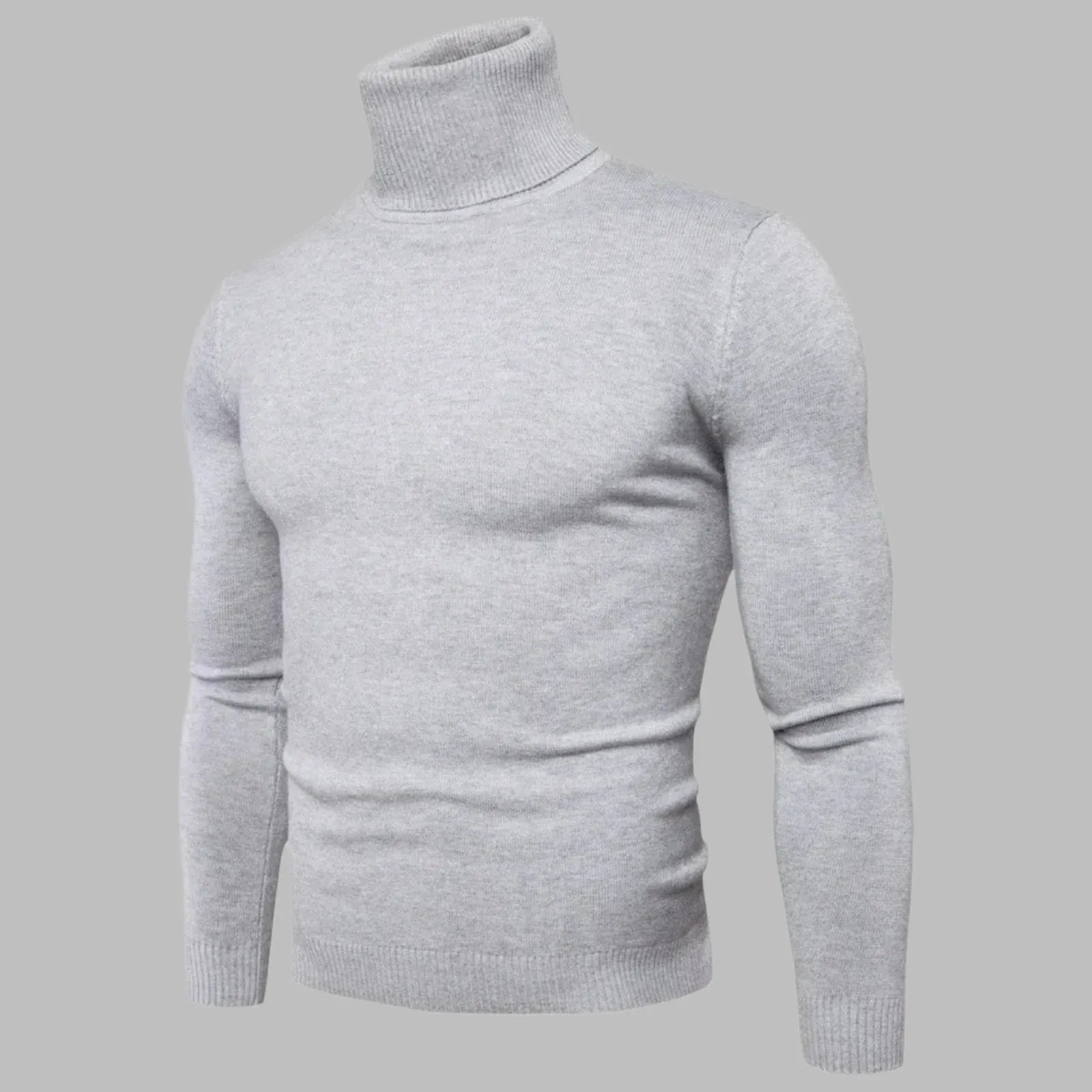 David Rollkragenpullover | Warmer Eleganter Herrenpullover für den Winte