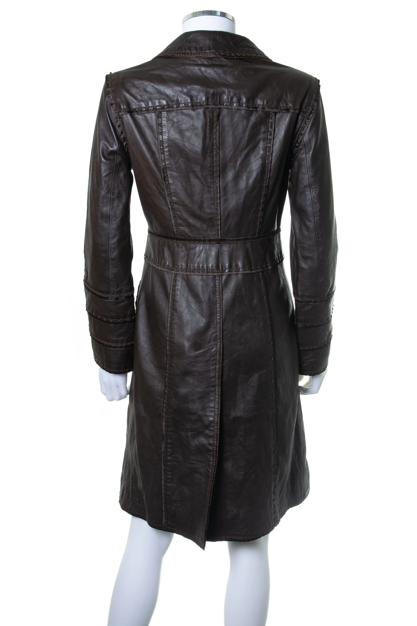 Leather Trench