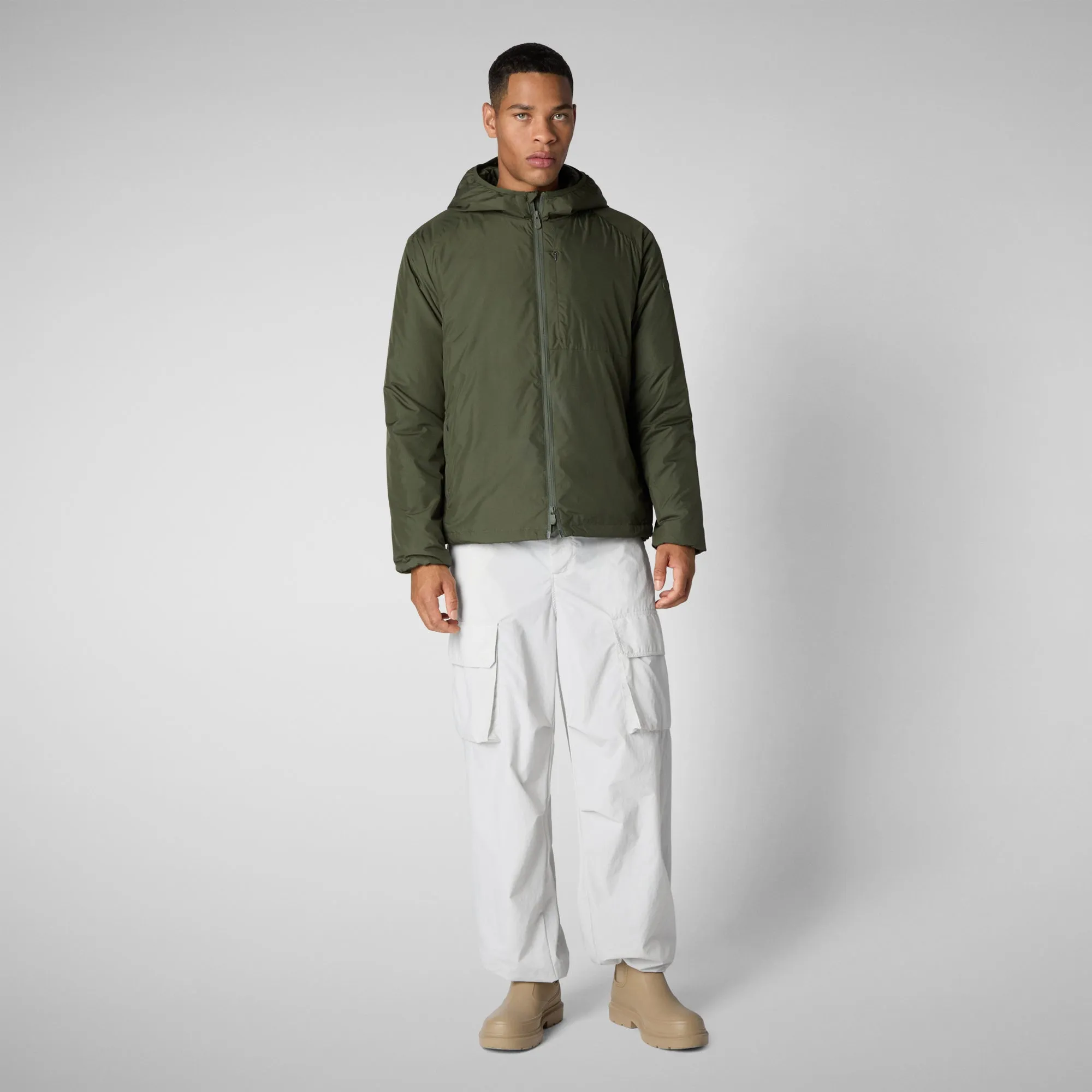 Man's jacket Wilbur in dusty olive