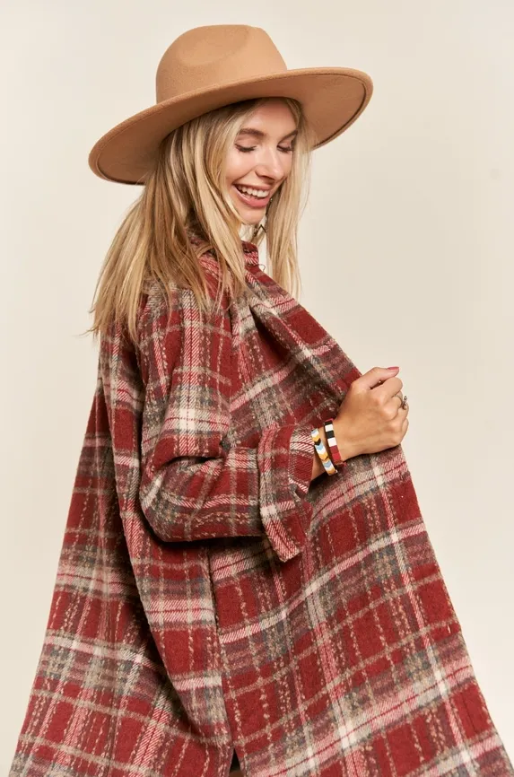 Plaid Retreat Shirt Dress