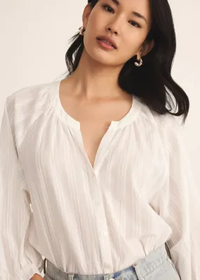 Z Supply | Wren Button Up Top - White